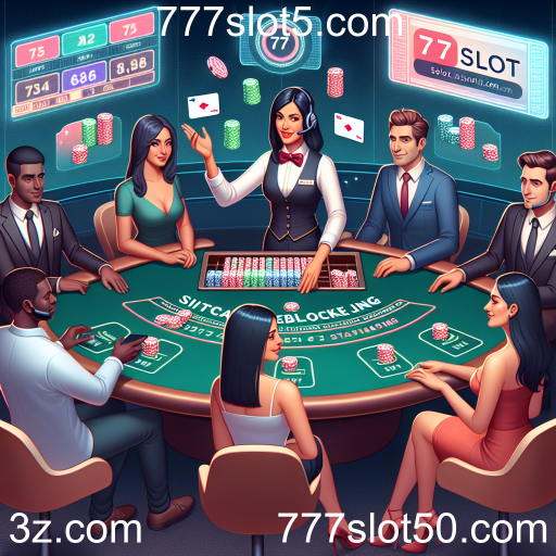 A Experiência Imersiva dos Jogos Ao Vivo em 777slot5.com